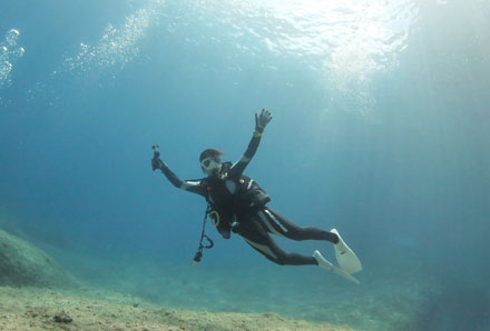 潜れば潜るほど楽しさがわかるダイビング！